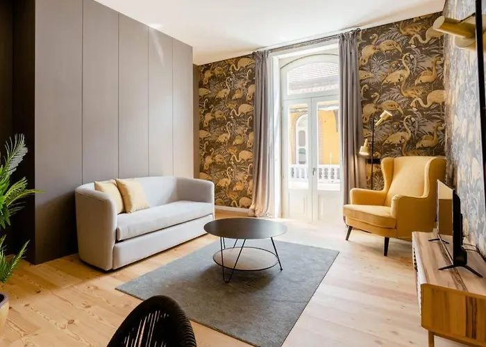 Lägenhet Boutique Rentals-art & Charm Ii W/ Terrace Oporto